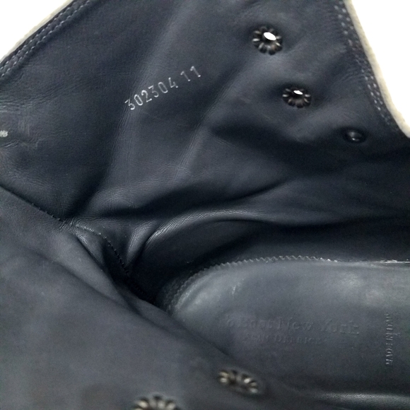 To Boot NY Adam Derrick Lace Up Boots #302304 Brown Made In Italy Size 11 - Picture 9 of 12